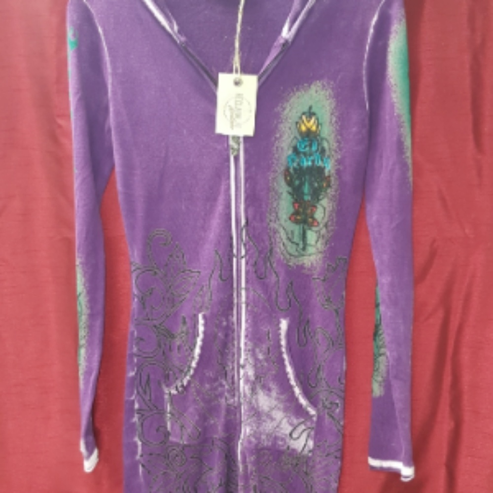 Ed Hardy ... Long body hoodie